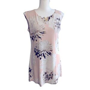 Calvin Klein Pink and White Floral Tunic